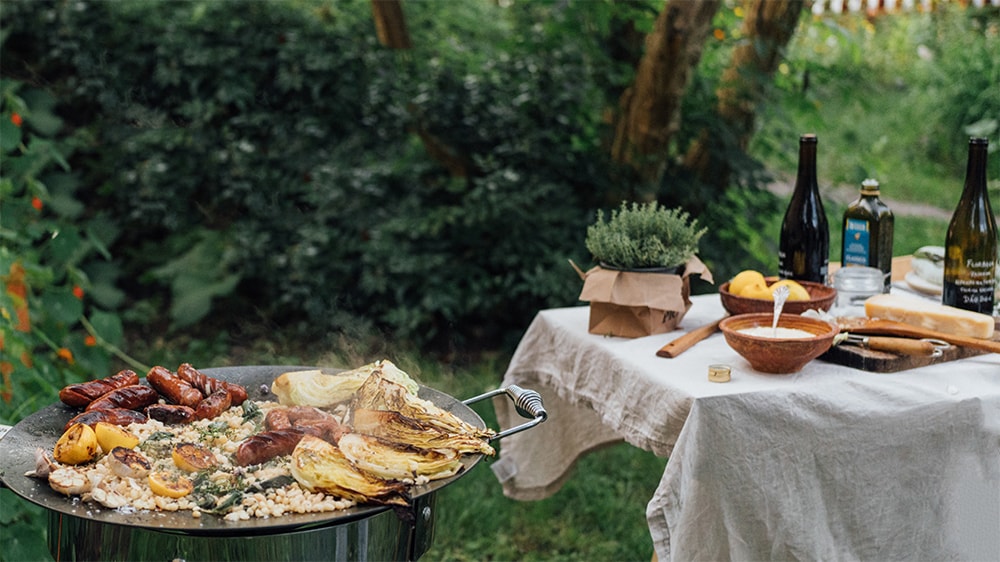 Hällmark Premium-set 78 v2 Grillar & Pizzaugnar miljöbild
